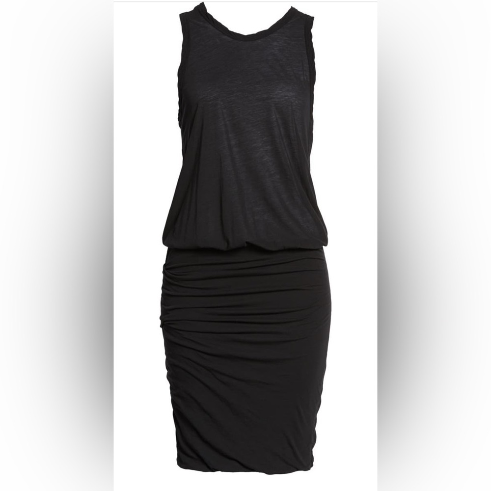 James Perse Racerback Blouson Dress